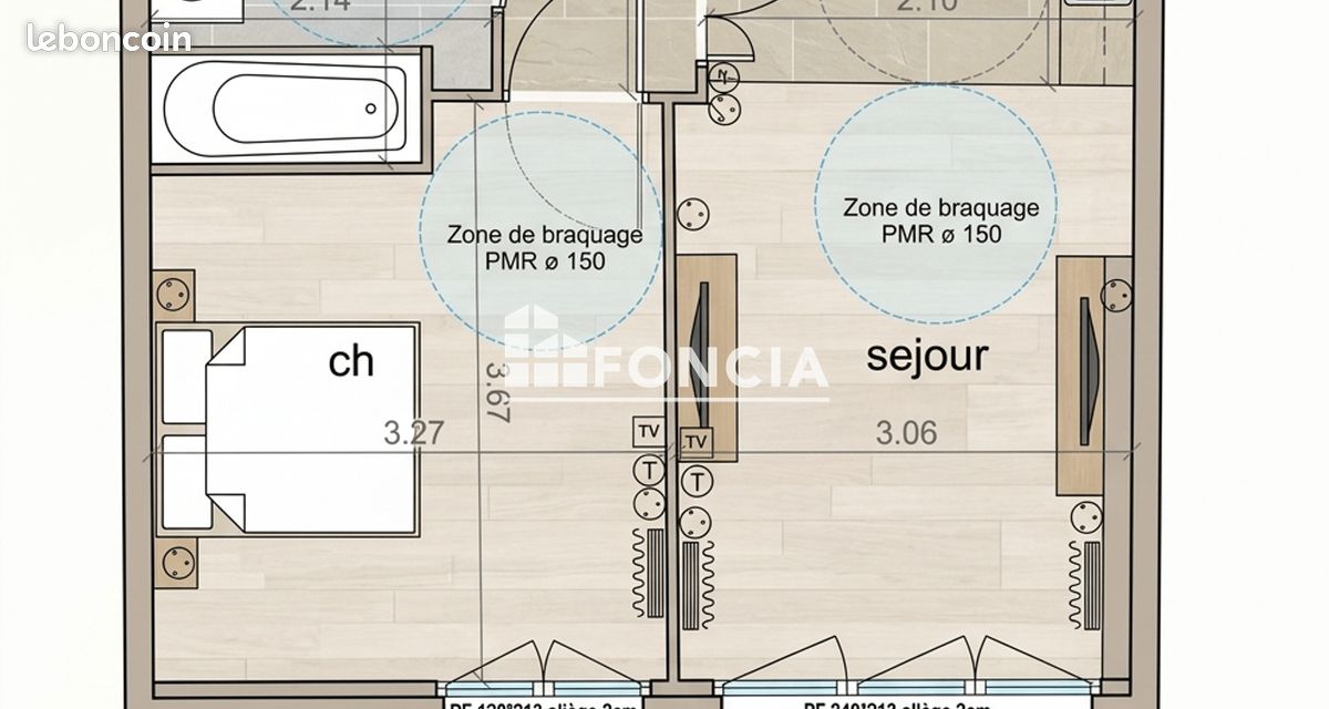 Appartement 1 pièce 35 m² · à Châtenay-Malabry · 35 m² · 242 000 €