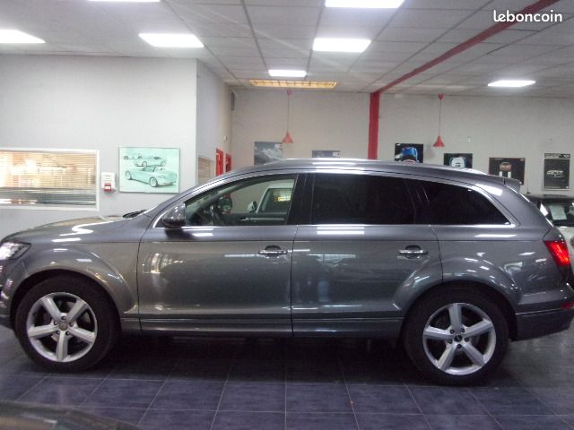 Audi Q7 3.0 V6 TDI 245 DPF Quattro Avus Tiptronic A 7 places 3/14 102MKM 2°MAIN/FRANCE SUSP° PNEUMATIQUE/CAMERA+RADARS/JA20/SIEGES ELECTR+CHAUFF+MEMOIRE/TOIT OUVRANT/HAYON ELECTR FACTURES ENTRETIEN A (image 5)