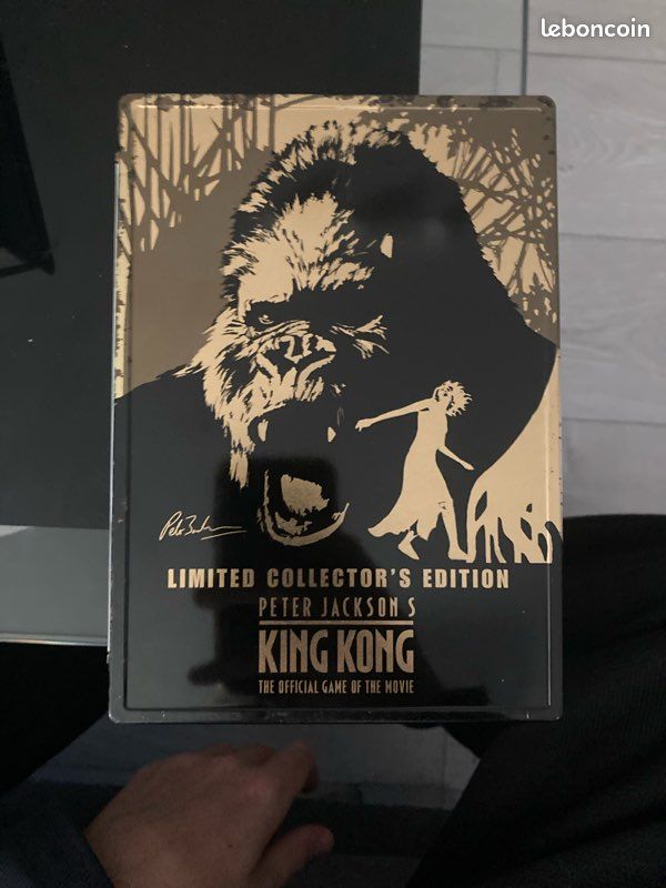 Jeu PS2 King Kong - Édition Collector Steelbook, Jeu Onimusha 3 Inclus