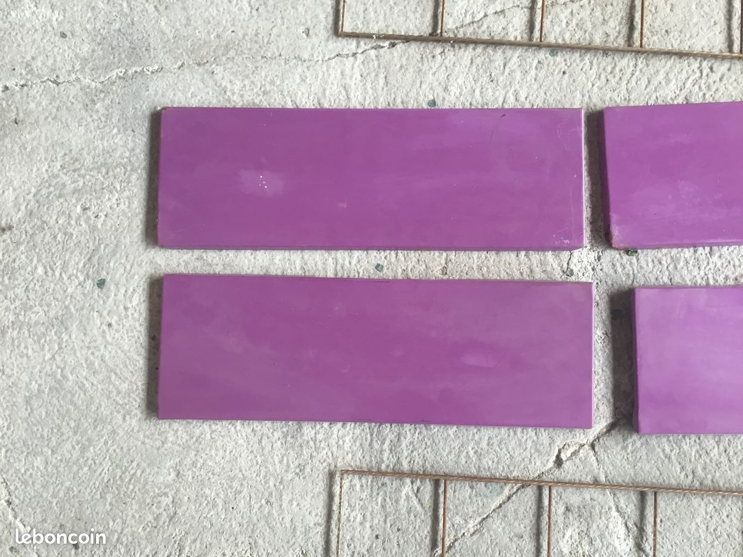 Étagère string en metal - 4 étagères violettes - vintage 1960 (image 7)