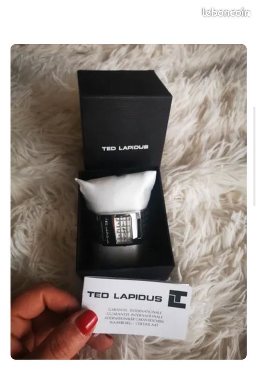 Montre ted lapidus neuve (image 2)