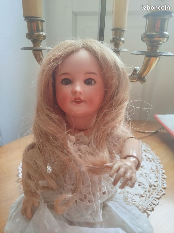 Poupée Ancienne UNIS France – 33cm – Fabrication Française – XXe Siècle