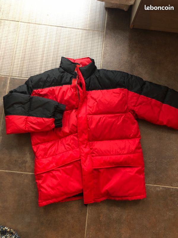 Doudoune rouge et noire homme XL (image 2)