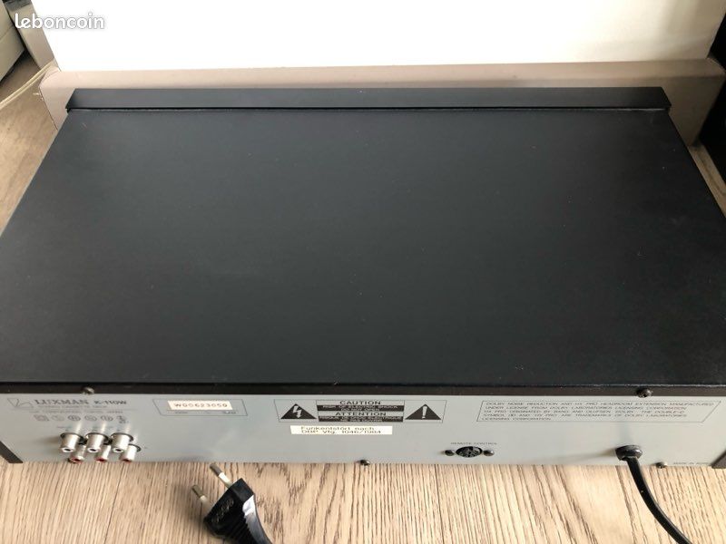 Luxman K 110W lecteur cassette audio (platine double k7 k110 k110w) (image 6)