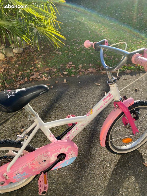 Vélo fille 6/8 ans BTWIN princesse (image 5)