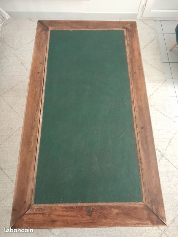 Bureau ancien en noyer massif (image 5)