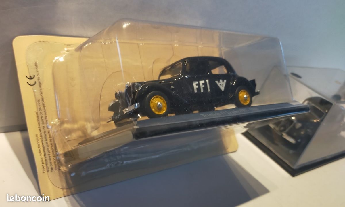 Solido Citroën Traction FFI Militaire 1944 – Édition Limitée 1/43