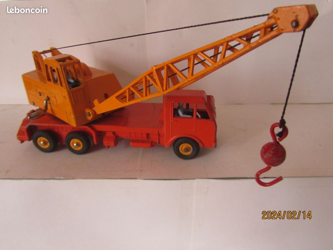 CAMION GRUE 20 Ton Lorry Mounted Crane Dinky Super Toys 972 EUR 45,00