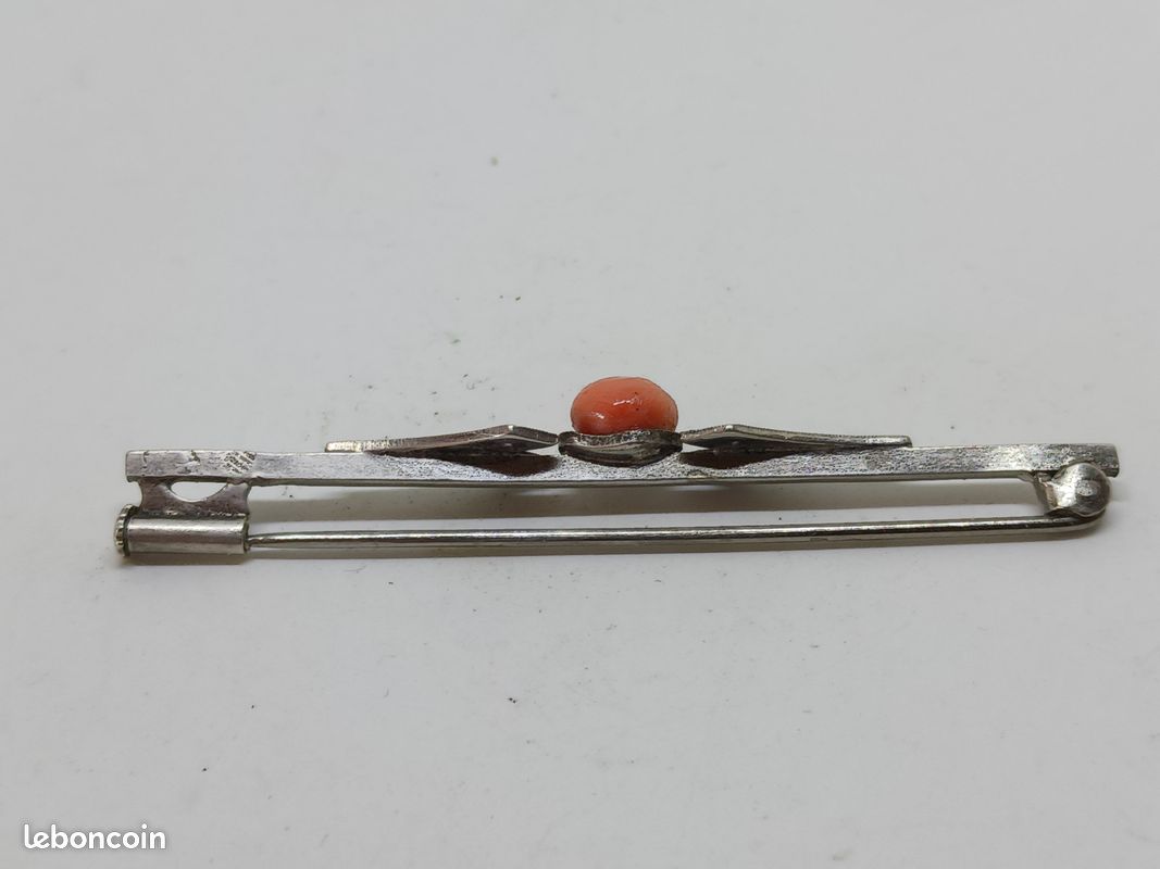 Broche Ancienne Mexique - Argent Massif 925 - Art Déco/Nouveau - Fait Main Créateur