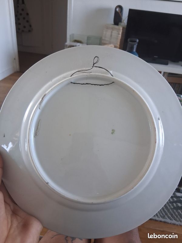Assiette napoléon avec 4 lauriers (image 3)