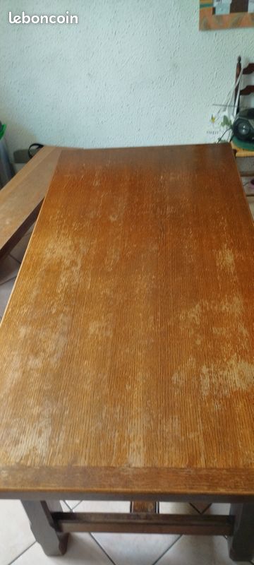 Table en bois massif de cuisine ou de salon (image 3)