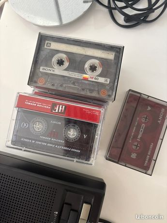 Lecteur cassette et enregistreur Philips AQ 6455 - CD - Musique