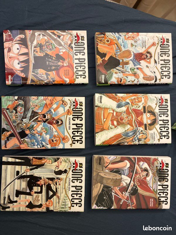 One piece tomes 1,2,3,4,5 et 6 (image 2)