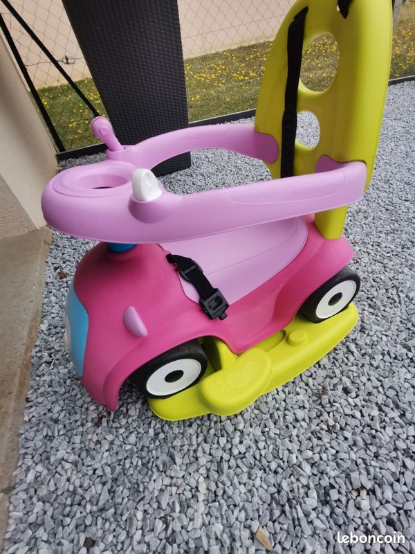 Smoby Toys Balade Porteur Smoby Maestro Rose Porteur Maestro