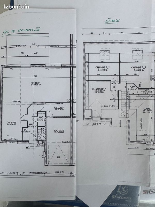 Maison a louer arras - 5 pièce(s) - 110 m2 - Surfyn
