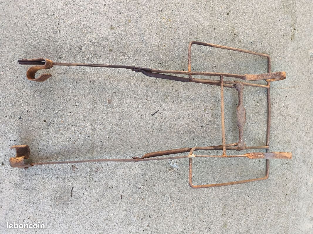 Ancien porte bagage repliable et adaptable pour très vieux vélo bicyclette (image 5)