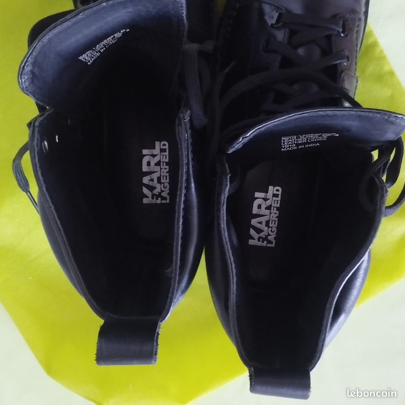 Bottines 37 Karl Lagerfeld (image 11)