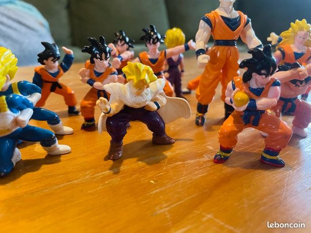 Lot de figurines Dragon Ball Z, BS / STA, 1989