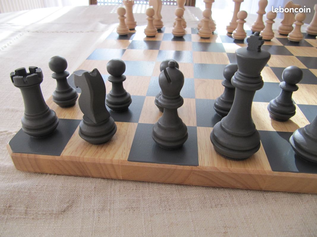 Jeu d'échecs en bois premium (Nature & Découvertes) (image 14)