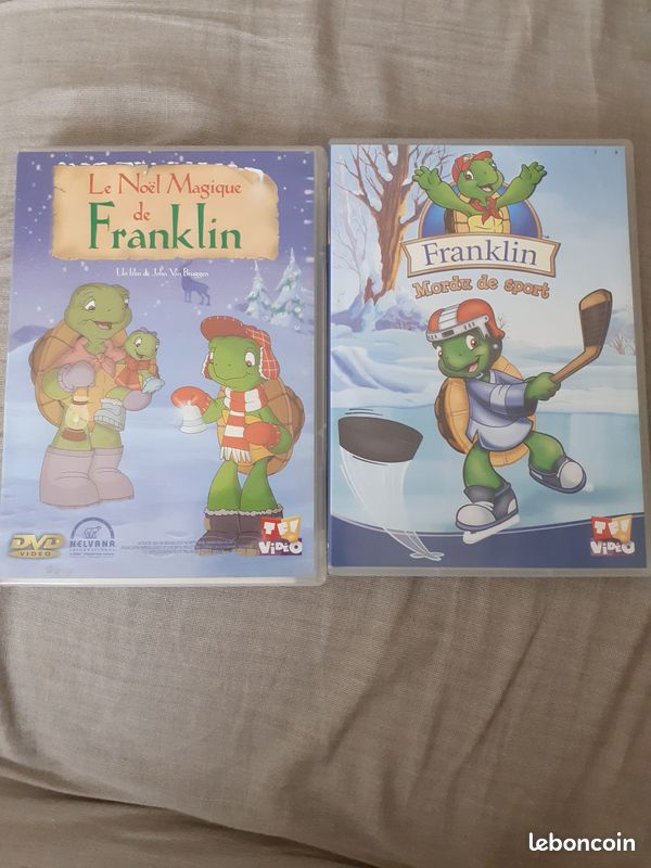 Dvd Franklin le noél magique film et Franklin mordu de sport 6 episodes (image 1)