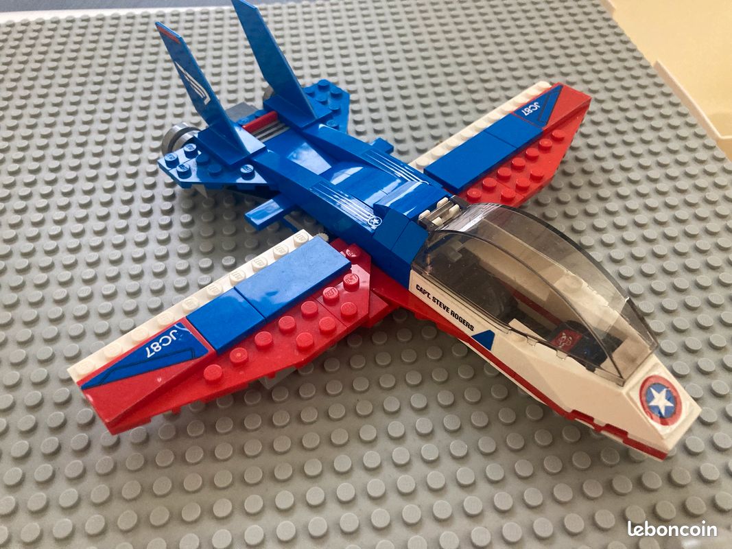 Lego Marvel Super Heroes 76076 La poursuite en avion de