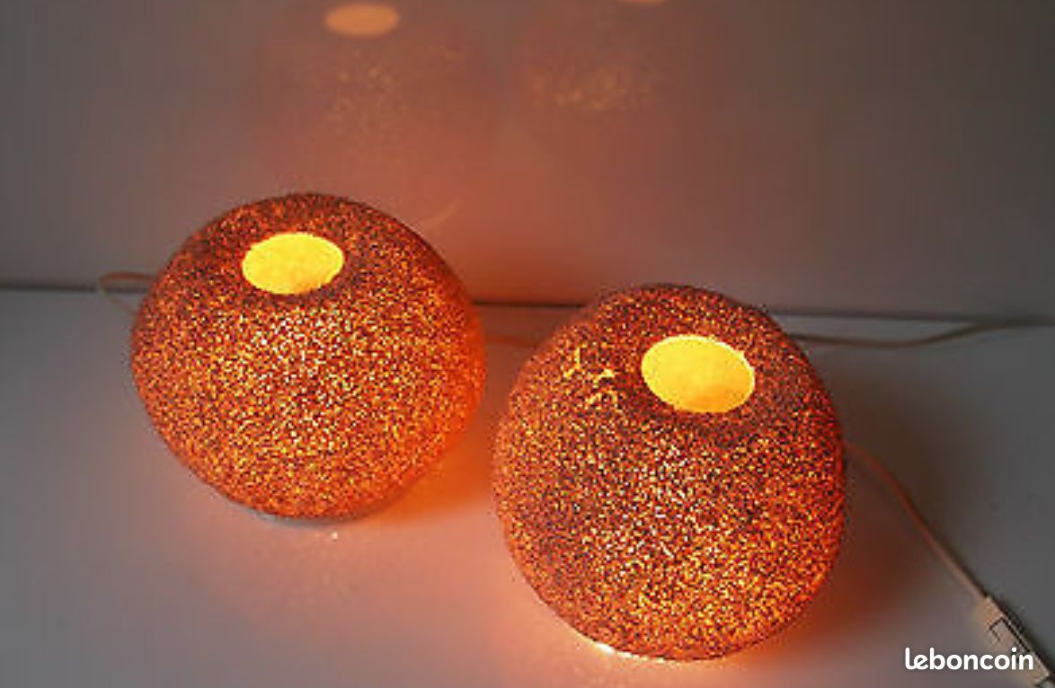 Paire luminaire 1950 lights 50 cazenave (image 1)