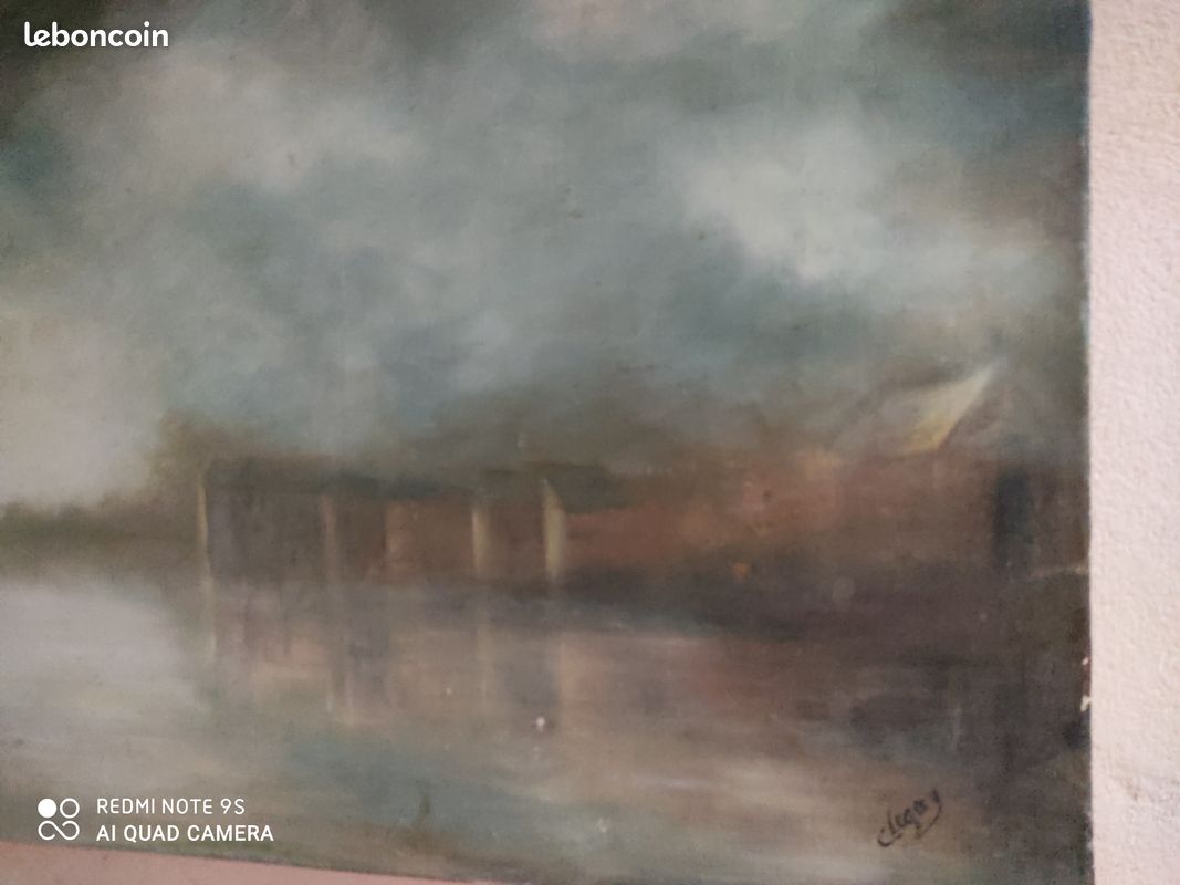 Huile sur toile (image 1)