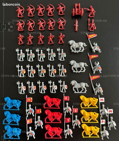 Jeu De Société Warlords (Seigneurs De Guerre) MB - 1992 - Comme Neuf - Vintage Rare