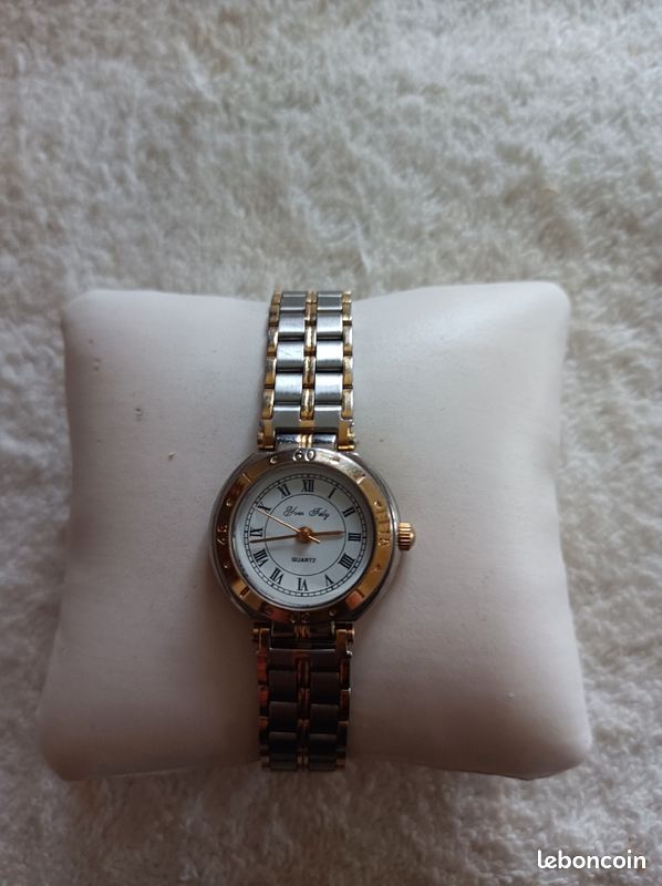 Montre Yves Fely Femme Quartz Doré Acier (image 1)