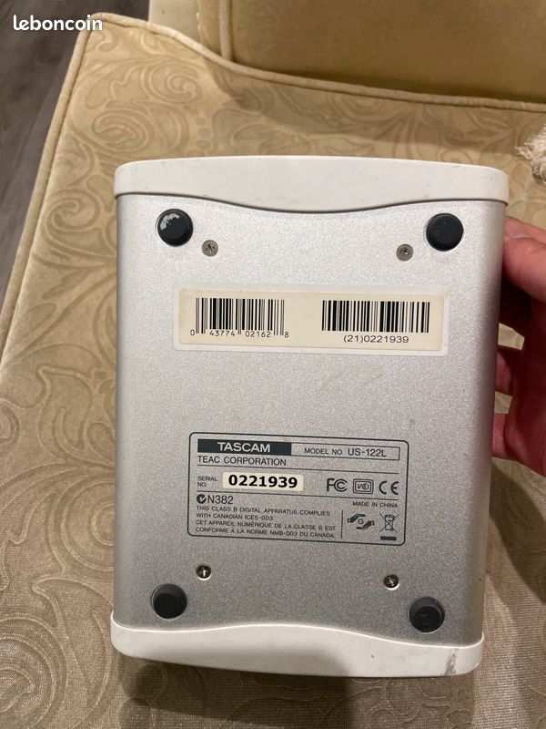 Tascam US-122L interface/adaptateur MIDI - Interfaces/adaptateurs MIDI - (image 4)
