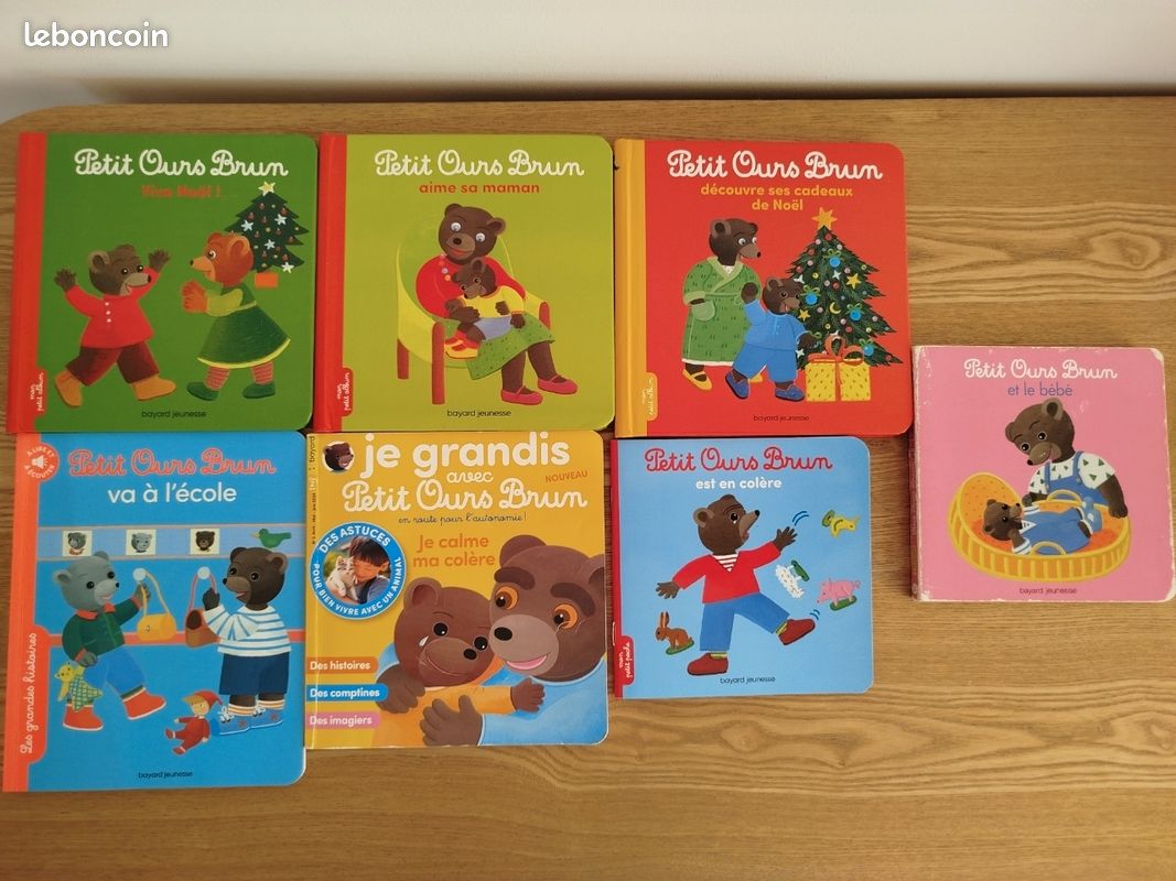 Petit Ours Brun vive Noël, Petit Ours Brun aime sa maman, Petit Ours Brun Noël, je grandis avec Petit Ours Brun, Petit Ours Brun va à l'école, Petit Ours Brun est en colère, petit ours brun et le bébé (image 1)
