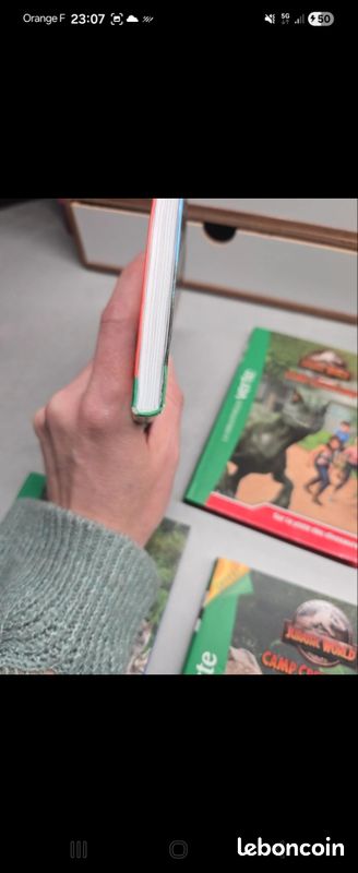 Lot livres Jurassic World (image 3)