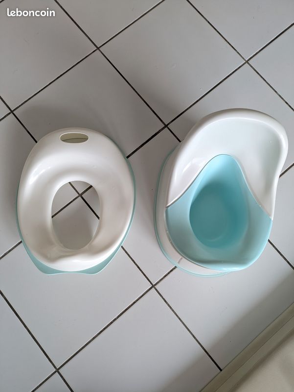 Lot pot et rehausseur WC bébé / enfant Ikea (image 4)