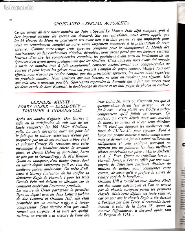 Sport auto n°77 juin 1968 monaco monza targa spa nurburg (image 3)