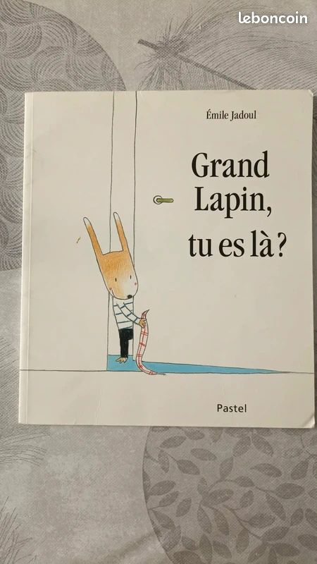 Livre l'école des loisirs Grand Lapin tu es là? Emile Jadoul (image 1)