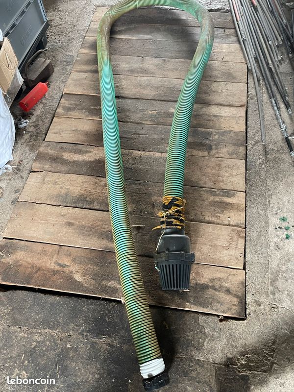Tuyau annelé en PVC translucide Ø 76 (3“)/5 m (image 1)