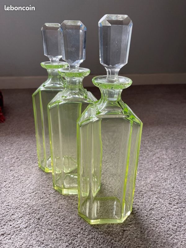 Flacons 1900 en verre vert (image 4)