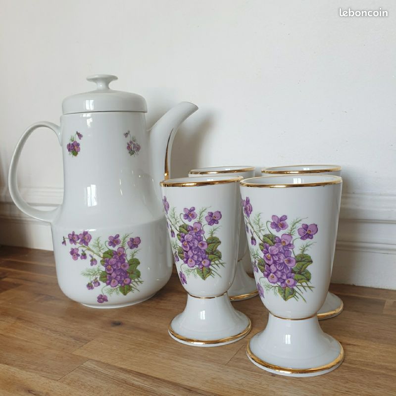 Mazagrans porcelaine L'Hirondelle (image 1)