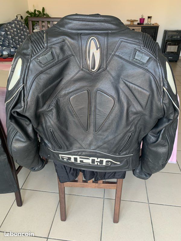 Blouson cuir moto femme (image 2)