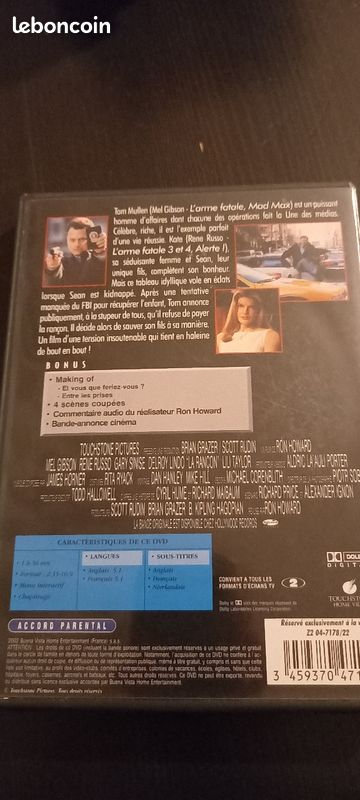 Dvd La rançon (image 2)