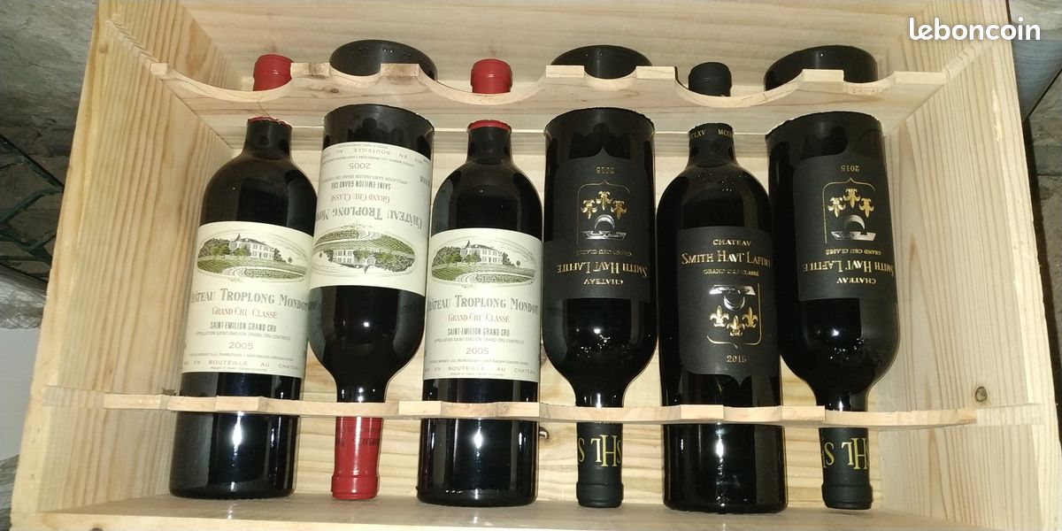 1 btle 3 dispo 2005 Saint-Emilion Château Troplong Mondot classé B (image 1)