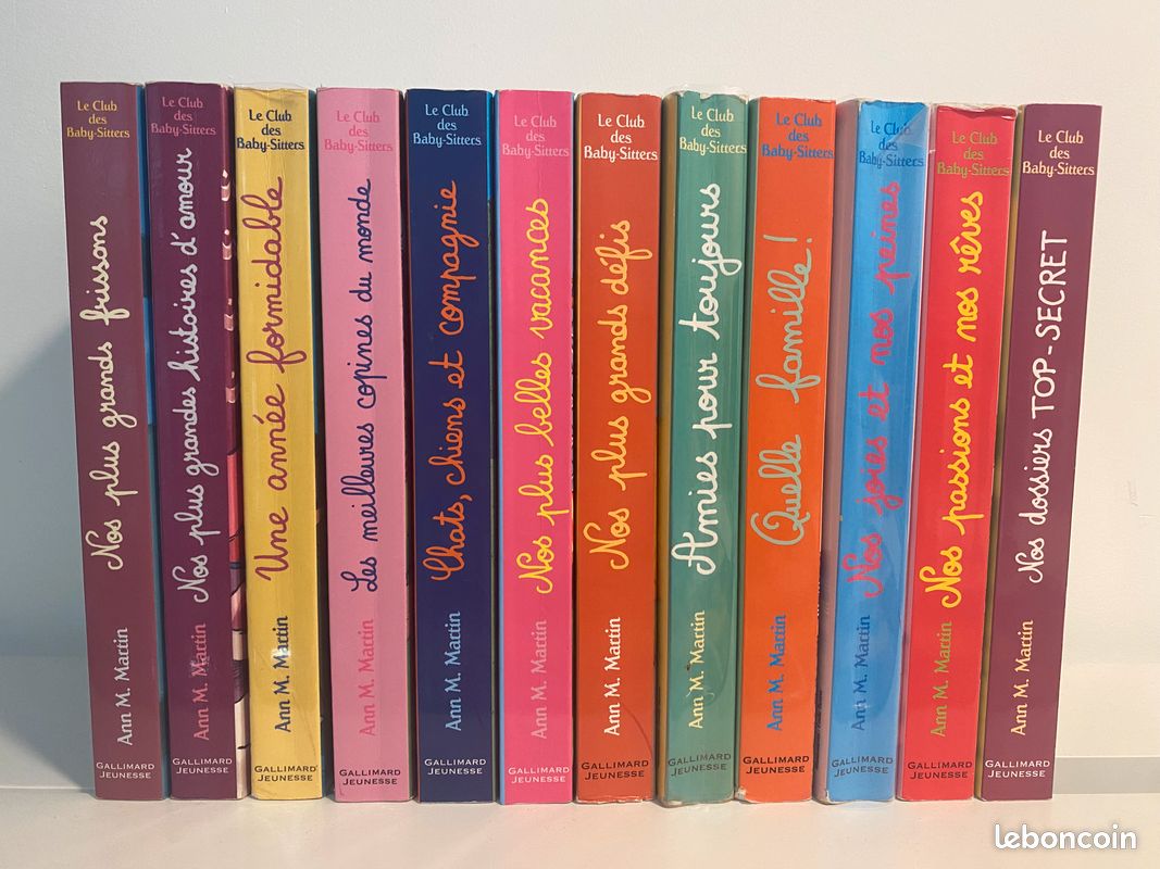 Lot de 8 livres "Le Club des Baby-Sitters" (image 1)