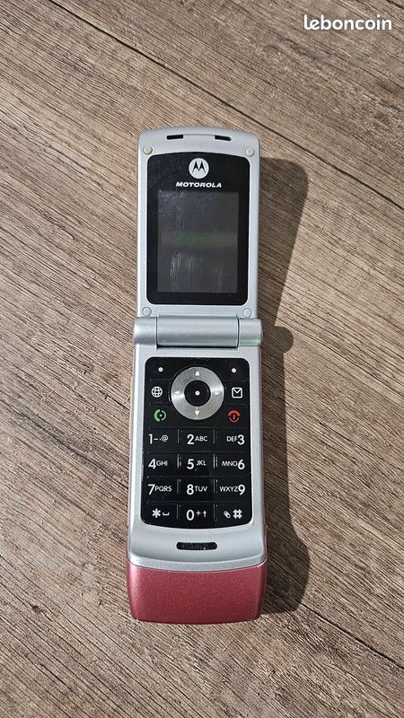 Téléphone motorola W377 - rose - vintage (image 7)