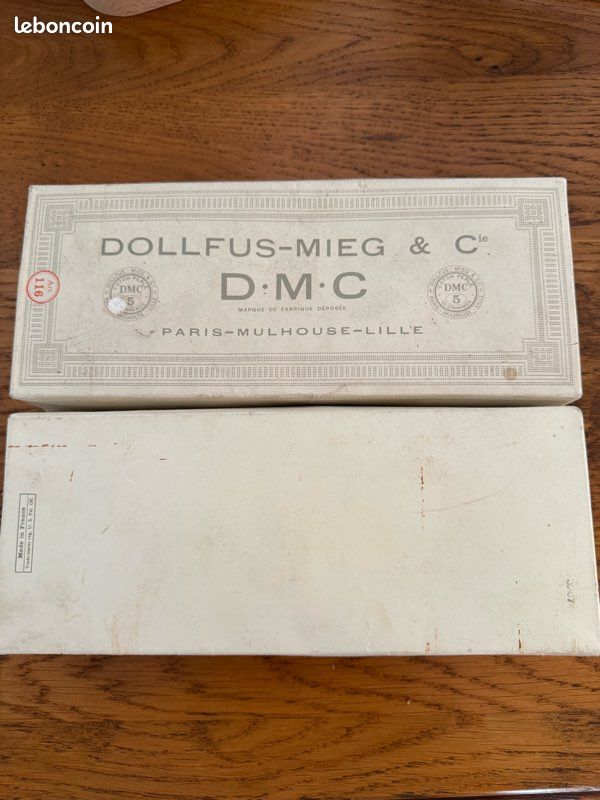 Boîte vide ancienne DMC Mercerie (image 2)