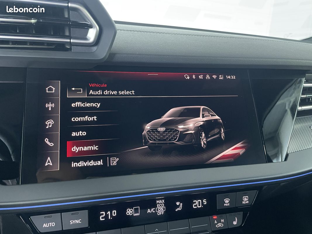 AUDI A3 Berline TFSI Mild Hybrid 150 S tronic 7 S line (image 19)