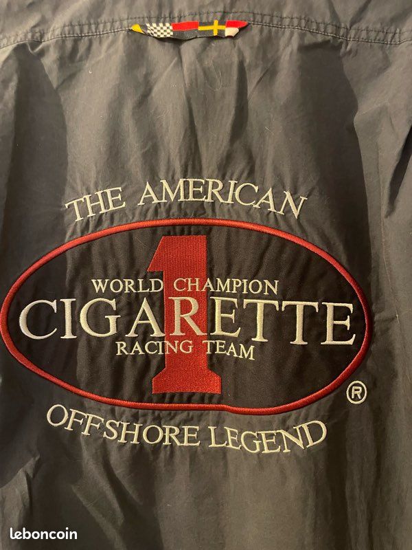 Chemise Cigarette Offshore Legends bleu marine taille S - Vêtements