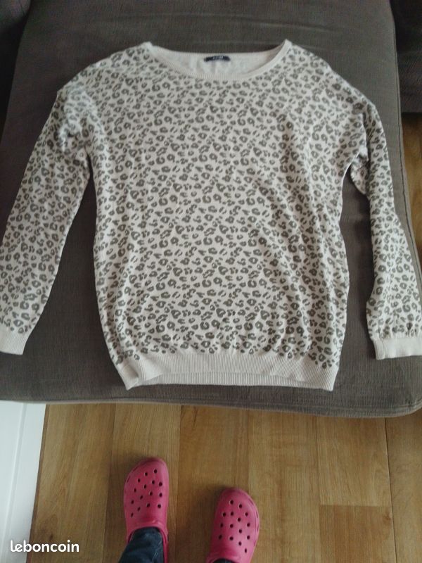 Pull imprimé animal XS (image 1)