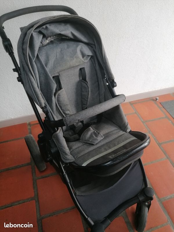 Poussette 3 en 1 Kinderkraft Moov - complète - bon état (image 2)