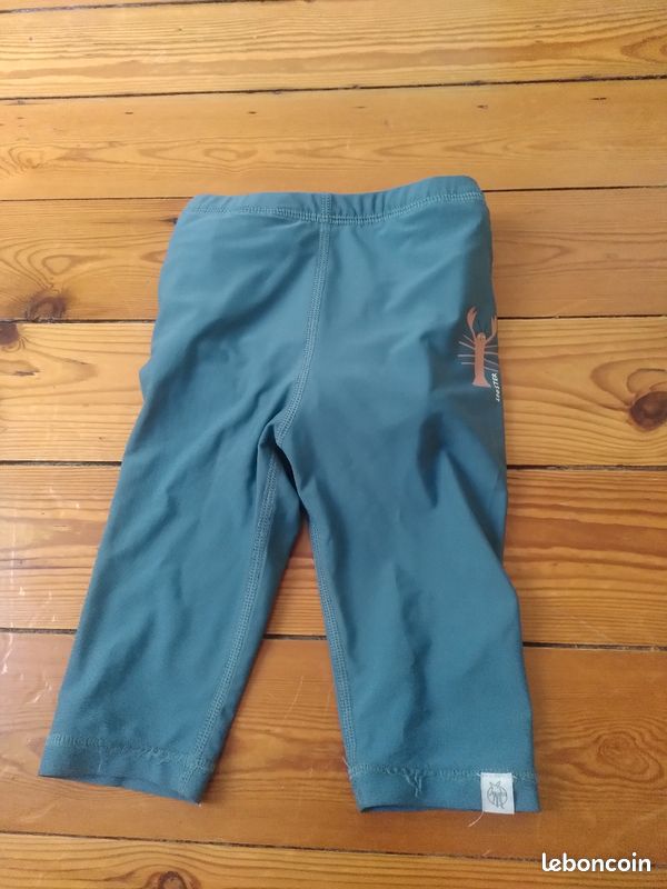 Legging de bain anti UV couche intégrée 2-3 ans (image 1)