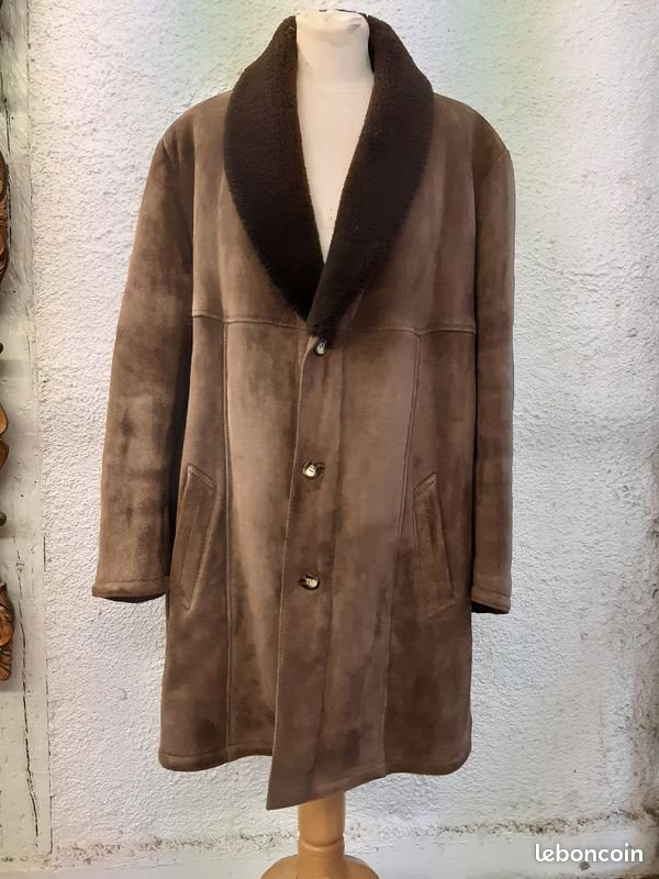 Très beau manteau /peau retournée Homme (image 1)